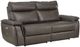 Homelegance® Maroni Dark Brown Double Power Reclining Loveseat with Power Headrests-0