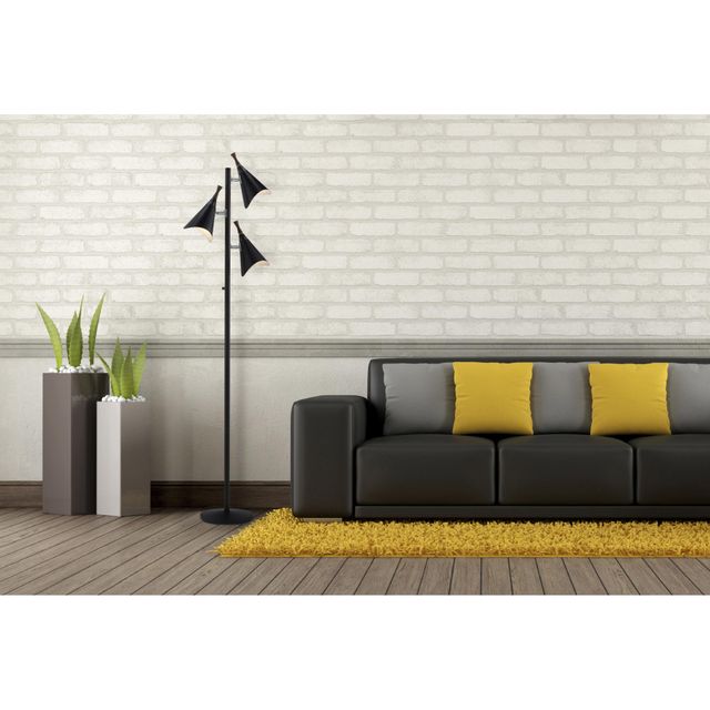 Adesso® Draper Black Tree Lamp-1