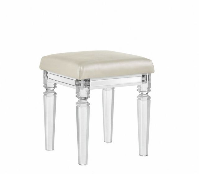 Elements International Twenty Nine 4-Piece White Dressing Set-2