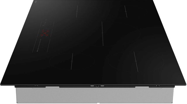 Samsung 36" Black Induction Cooktop with Anti-Scratch Matte Glass and Sync Burners-3