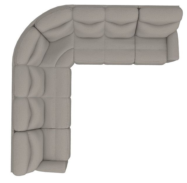 La-Z-Boy® James 5-Piece Stone Manual Reclining Sectional-3