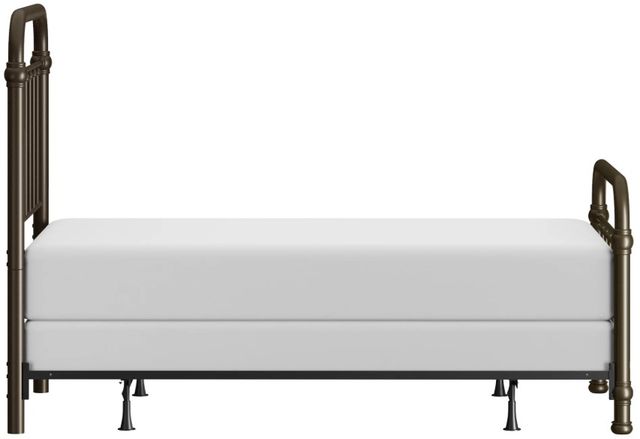 HH2 Home Kirkland Black Twin Metal Rod Bed-3