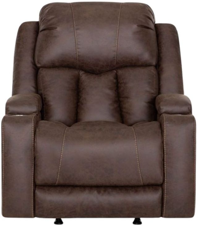 Franklin™ Denali Boswell Espresso Power Rocker Recliner-2