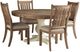 Signature Design by Ashley® Grindleburg 5-Piece Light Brown Dining Set-0