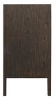YHD Gemi Dark Brown Large 4-Door Cabinet-4