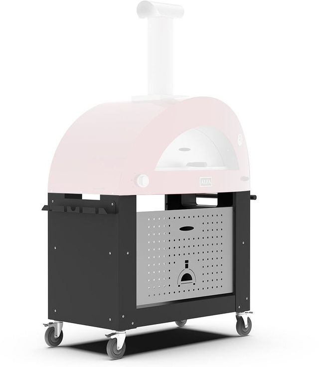 Alfa Black Grill Cart -4