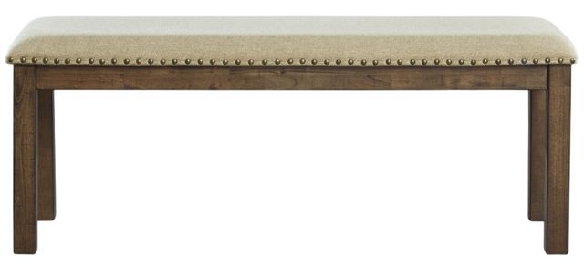 Signature Design by Ashley® Moriville Beige Upholstered Bench-1