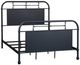 Liberty Furniture Vintage Navy Full Youth Metal Rod Bed-0