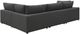Coaster® Serene 4-Piece Charcoal Modular Sectional-5