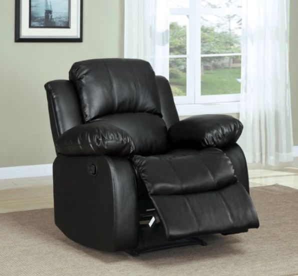 Homelegance® Cranley Black Recliner-1