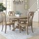 Liberty Furniture Magnolia Manor 5-Piece Weathered Bisque Optional Pedestal Table Set-1
