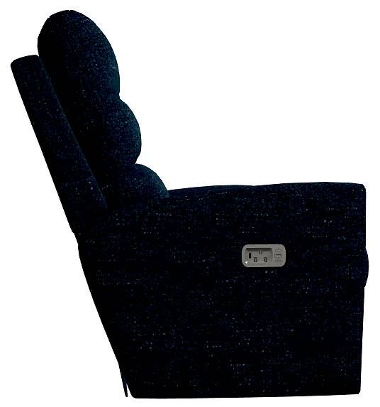 La-Z-Boy® Liam Navy Power Wall Reclining Loveseat with Headrest-2