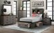 Elements International Wade Gray Twin Youth Platform Storage Bed-1
