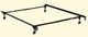 Furniture of America® Framos Black Twin/Full Adjustable Bed Frame-1