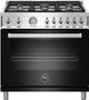 Bertazzoni Professional Series 36" Black Pro Style Gas Range-0