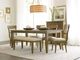 Kincaid Furniture The Nook Brushed Oak Parson Bench-2