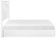 Homelegance® Orlo High Gloss White Queen Panel Bed-4