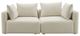 TOV Furniture Hangover Off-White 81" Loveseat-0