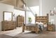 Elements International Salerno Light Queen Post Bed-2