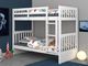 Donco Kids White Twin/Twin Mission Bunkbed-1