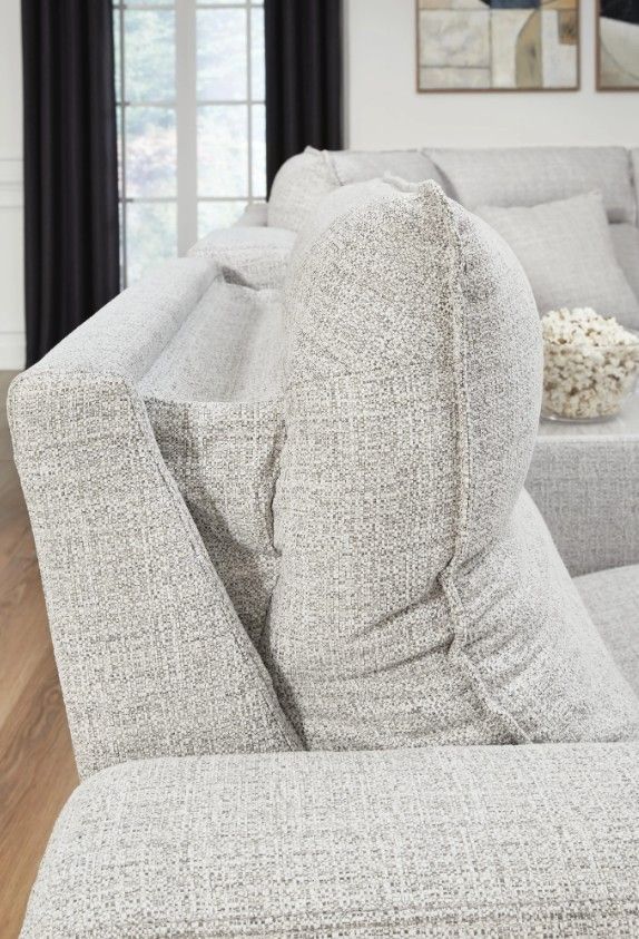 Signature Design by Ashley® Modmax II 4-Piece Stone Power Reclining U-Shape Sectional and Chaise-2