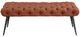 Coaster® Ella Rust Upholstered Bench-1