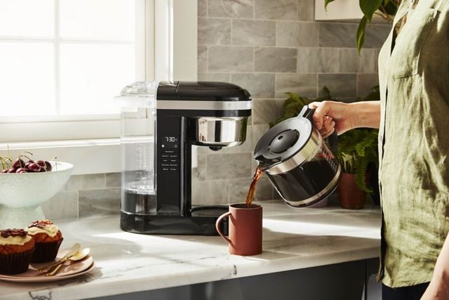 KitchenAid® 12 Cup Onyx Black Drip Coffee Maker-1