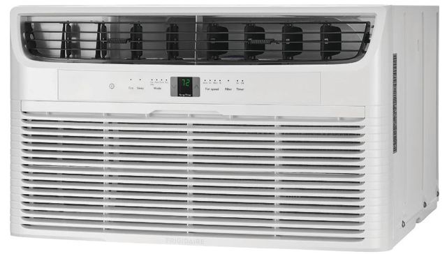 Frigidaire® 12,000 BTU White Built-In Room Air Conditioner with Supplemental Heat-1