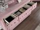 Furniture of America® Zohar 4-Piece Pink Queen Bedroom Set-3