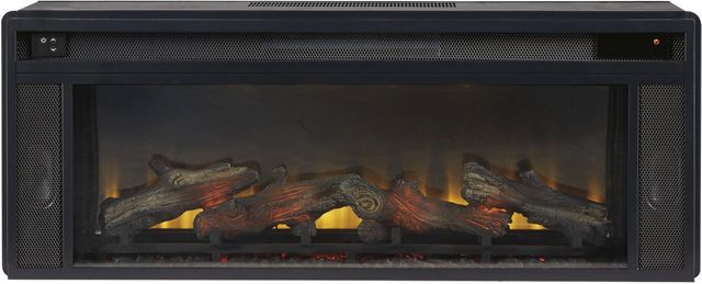 Signature Design by Ashley® Entertainment Accessories Black Fireplace Insert-3