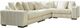 Signature Design by Ashley® Lindyn 4-Piece Ivory L-Shape Sectional-0
