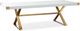 TOV Furniture Adeline White Laquer Dining Table-0