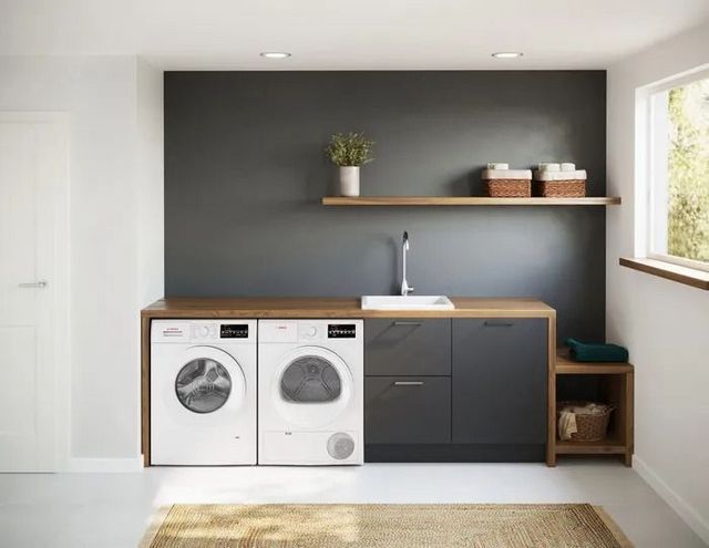 Bosch 300 Series 24" White Front Load Compact Washer -4