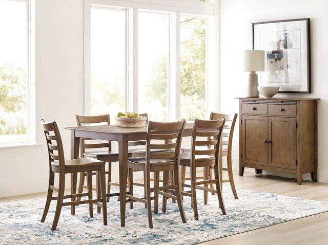 Kincaid® Kafe Latte Tall Ladder Back Counter Stool-3