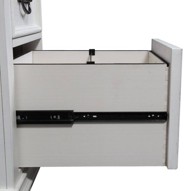 Liberty Furniture Allyson Park Charcoal/Wirebrushed White Optional L-Shaped Desk-3