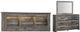 Signature Design by Ashley® Drystan 3-Piece Multi Full Bookcase Headboard Bed Set-0