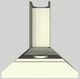 Vent-A-Hood® 42" Biscuit Wall Hood-3