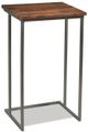 Riverside Furniture Savannah Brown Nesting Side Table with Metal Frame-4