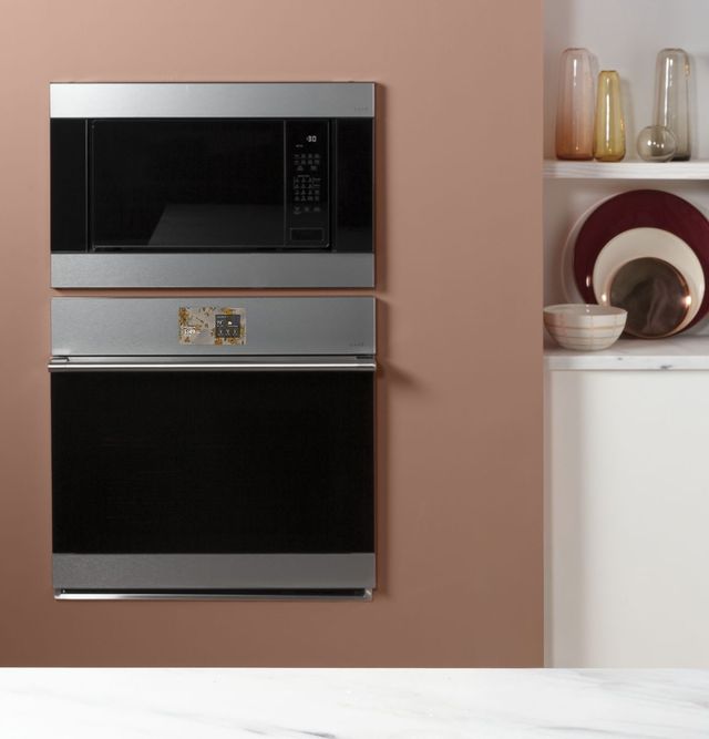 Café™ 30” Platinum Glass Smart Single Electric Wall Oven with Convection-3