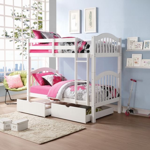 ACME Furniture Heartland White Twin/Twin Youth Bunk Bed-3