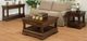 Handstone Customizable Phillipe Buxton Cherry End Table with Shelf with 1 Drawer-1