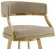 Armen Living Saturn Gold/Light Sand Bar Stool-3