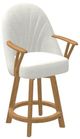 Chromcraft Customizable Bailey Counter Height Swivel Dining Stool-2