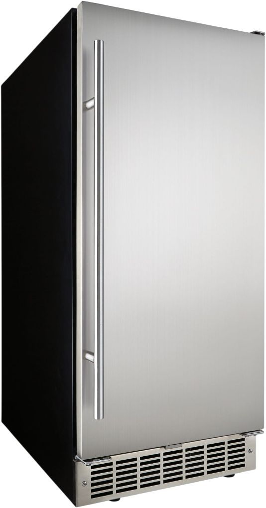 Silhouette® 15" 32 lb. Stainless Steel Under The Counter Ice Maker -1