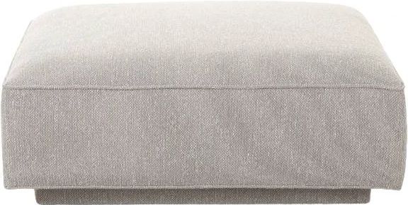 Moe's Home Collection Rosello Light Grey Ottoman-1