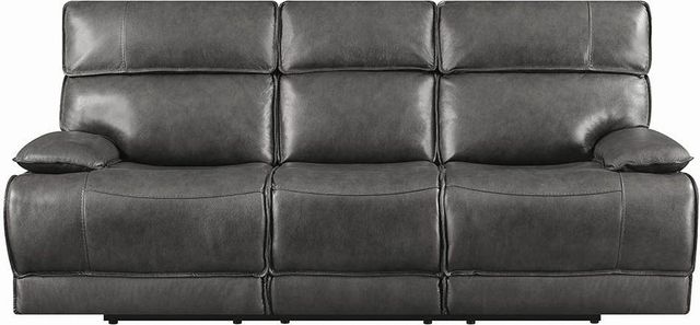Coaster® Stanford Charcoal Power Reclining Sofa-0