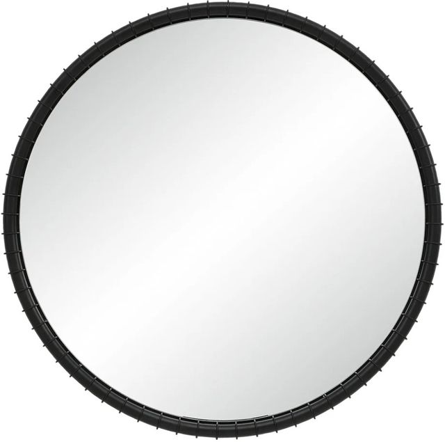 Renwil® Timo Matte Black Accent Mirror-0