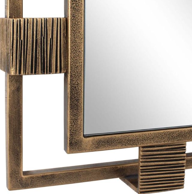 Uttermost® Elsher Antiqued Gold Mirror-4