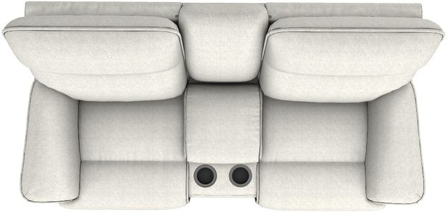 La-Z-Boy® Jay Oatmeal Power Reclining Loveseat with Console and Headrest-3