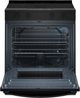 Whirlpool® 30'' Black Smart Slide-In Electric Range with No Preheat Mode and Slow Cook-1